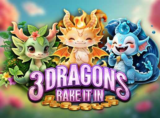 3 Dragons Rake It In - Vídeo slot (Red Rake Gaming)