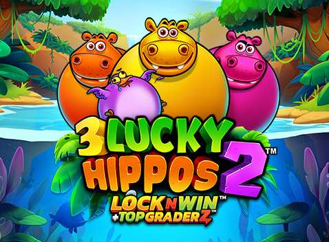 3 Lucky Hippos 2 - Vídeo tragaperras (Games Global)