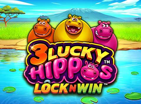 3 Lucky Hippos - Vídeo tragaperras (Games Global)