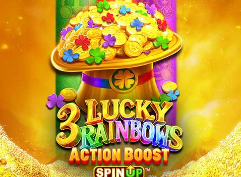 3 Lucky Rainbows Action Boost SpinUP - Vídeo tragaperras (Games Global)