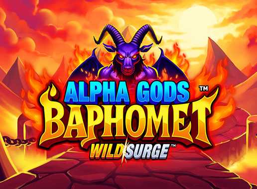 Alpha Gods Baphomet WildSurge - Vídeo slot (Games Global)