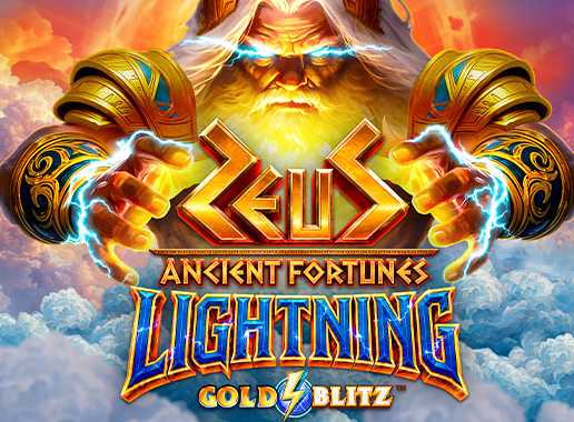 Ancient Fortunes Zeus Gold Blitz Lightning - Vídeo slot (Games Global)