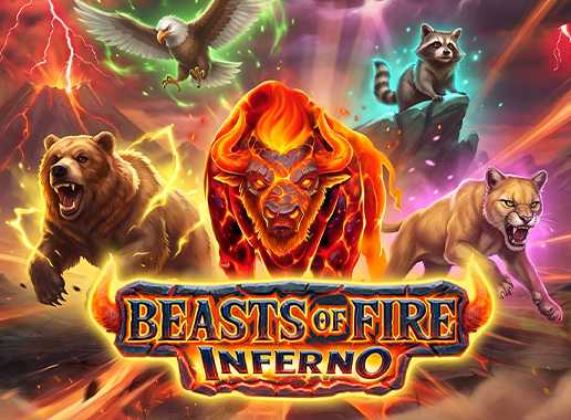 Beasts of Fire Inferno - Vídeo slot (Play