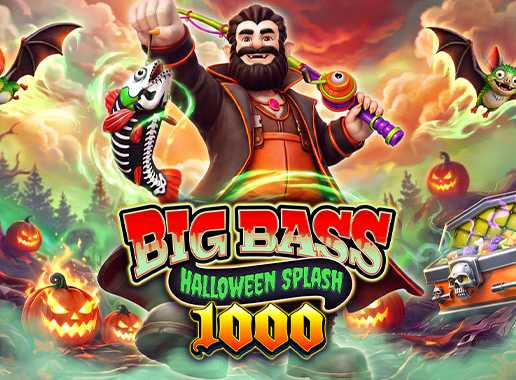 Big Bass Halloween Splash 1000 - Vídeo slot (Pragmatic Play)