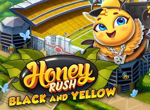 Honey Rush Black and Yellow - Vídeo tragaperras (Play
