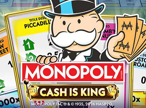Monopoly Cash Is King - Vídeo tragaperras (Red Tiger)