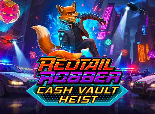 Redtail Robber Cash Vault Heist - Vídeo slot (Play