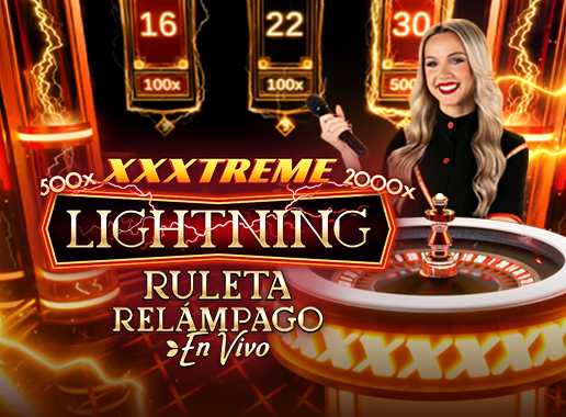 Ruleta Relámpago XXXtreme - Casino en vivo (Evolution)