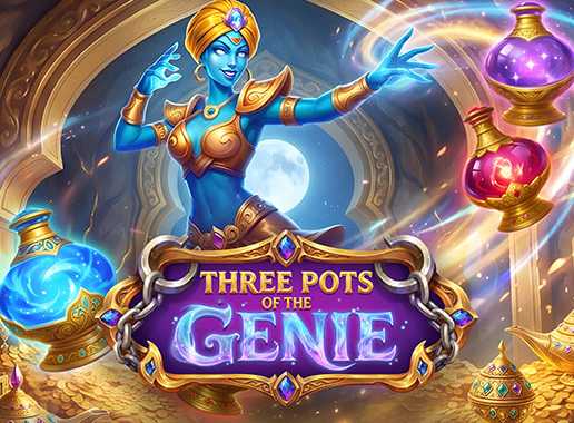 Three Pots of the Genie - Vídeo slot (Play