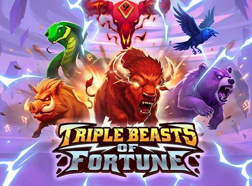 Triple Beasts of Fortune - Vídeo slot (Play