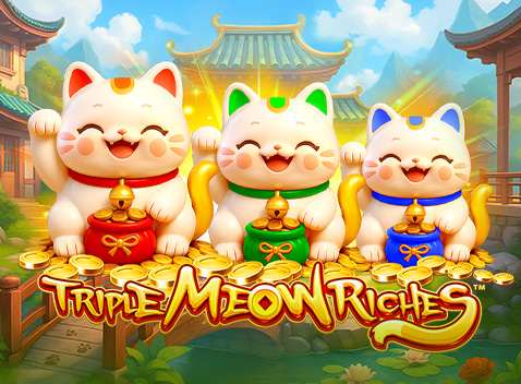 Triple Meow Riches - Vídeo tragaperras (Playtech)